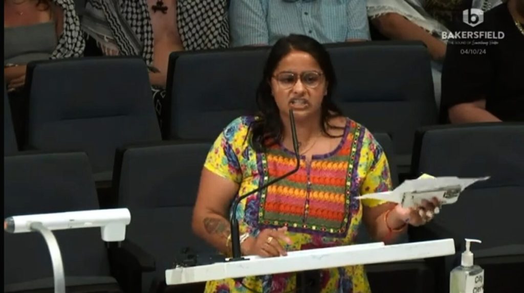 Pro-Palestinian Activist Threatens to Murder Bakersfield Mayor and City Council Members at Public Meeting