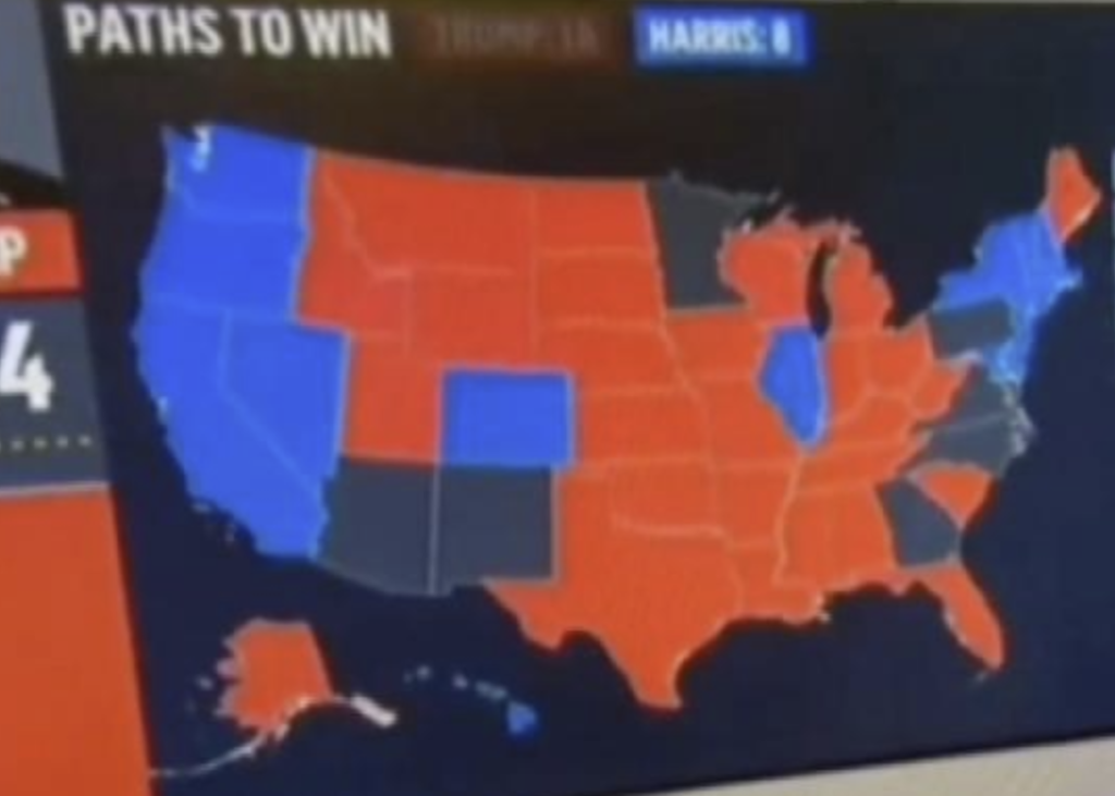 Leaked NBC Election Mockup Footage Shows Trump Leading in Key