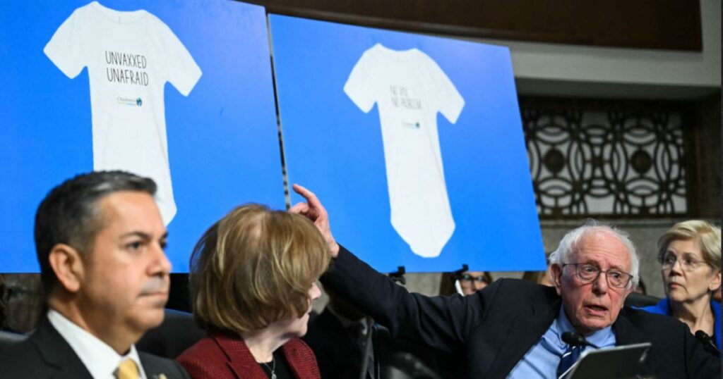 Bernie Sanders Turns Himself Into a Farcical Meme by Howling at RFK Jr. About ‘Onesies’