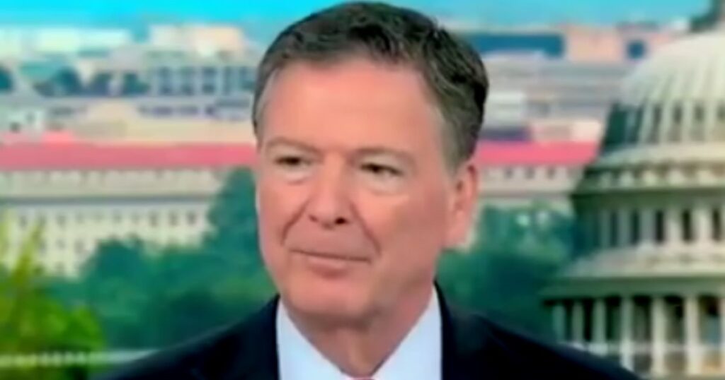 Truly Pathetic Video: Comey Literally Blames His Wife for ’86 47′ Picture