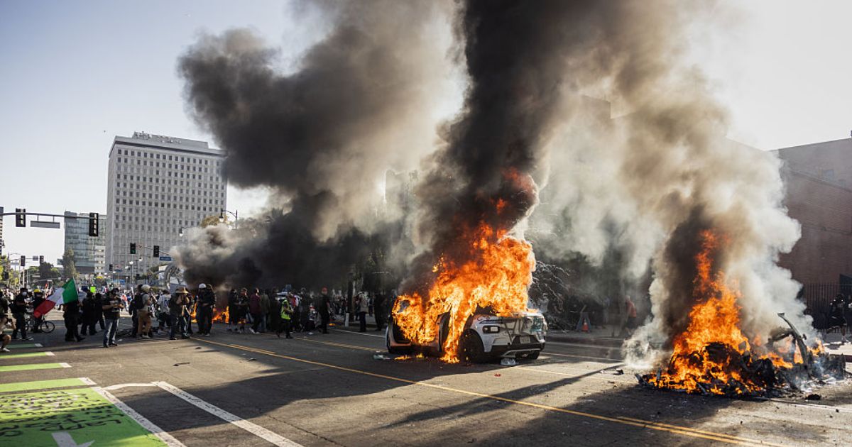 The Law Just Caught Up with 2 Alleged LA Rioters Accused of ‘Vile Attacks’ Against Officers